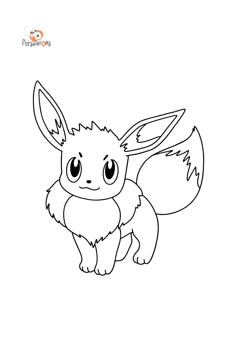 5 desenhos do Eevee para baixar, imprimir, colorir e pintar