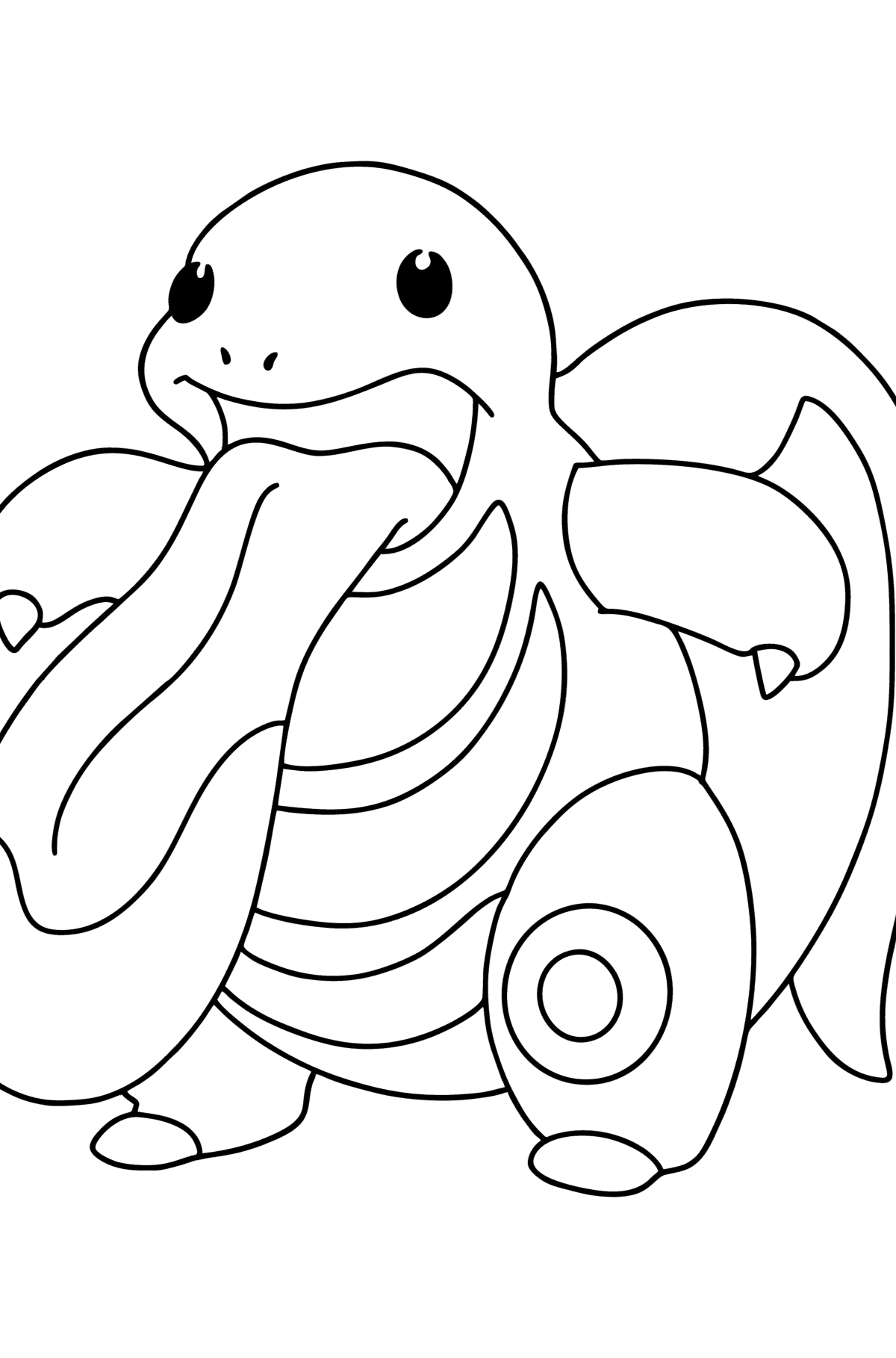 Coloring page Pokemon Go Licking - Coloring Pages for Kids