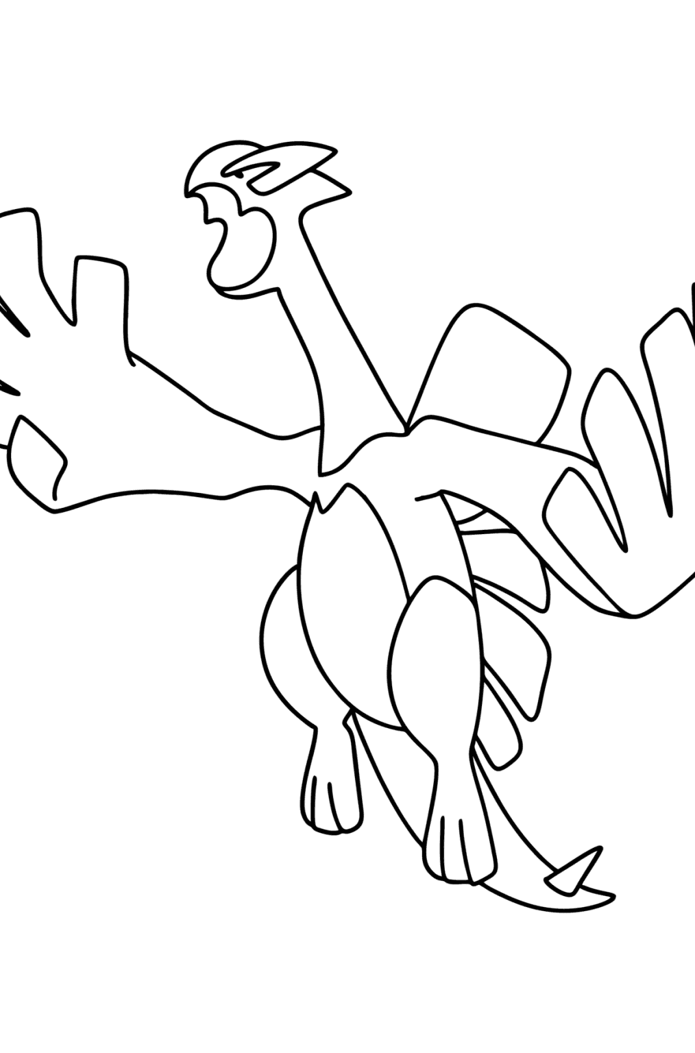 Tegninger til fargelegging Pokémon Go