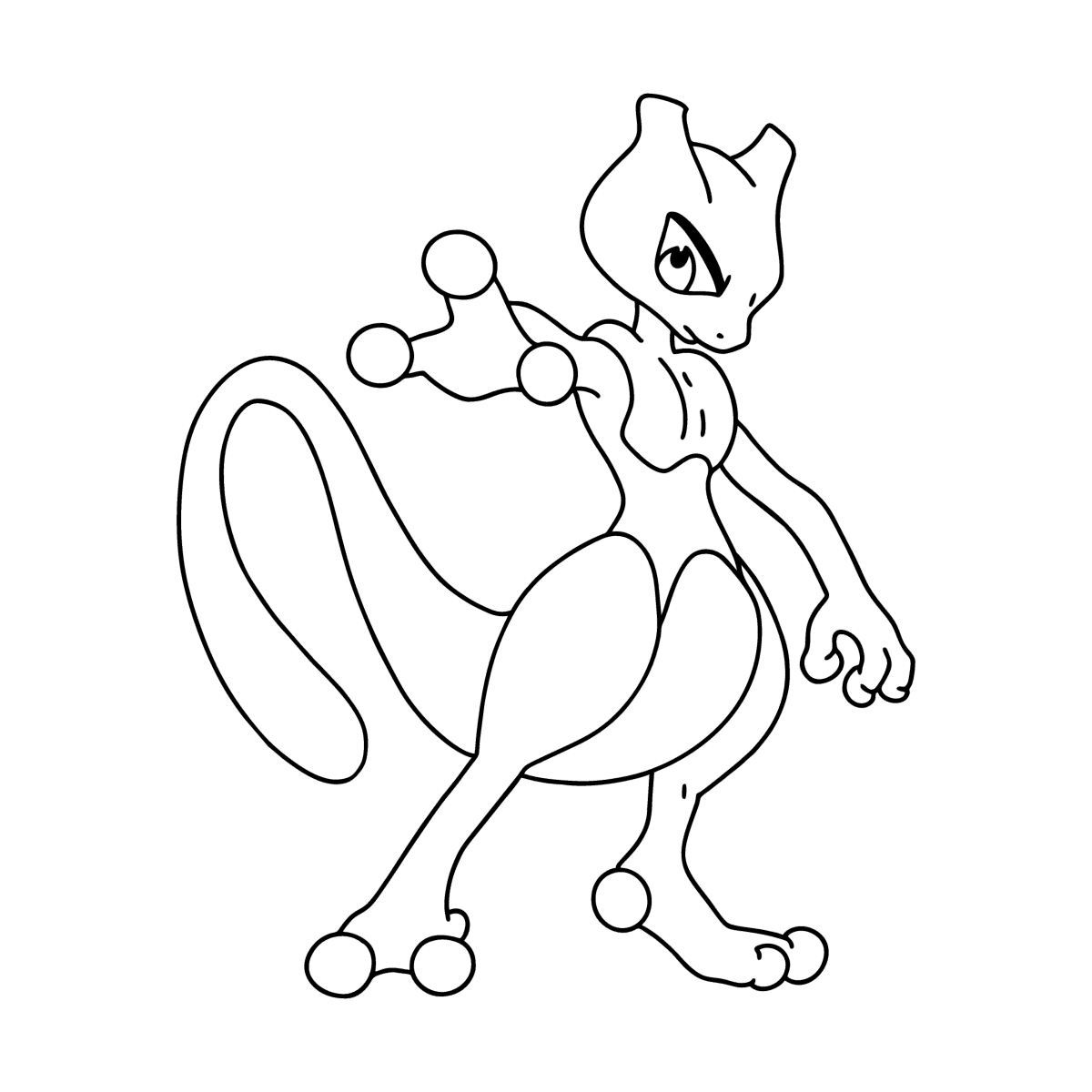 Free Coloring Pages Pokemon Mewtwo, Download Free Coloring Pages Pokemon  Mewtwo png images, Free ClipArts on Clipart Library