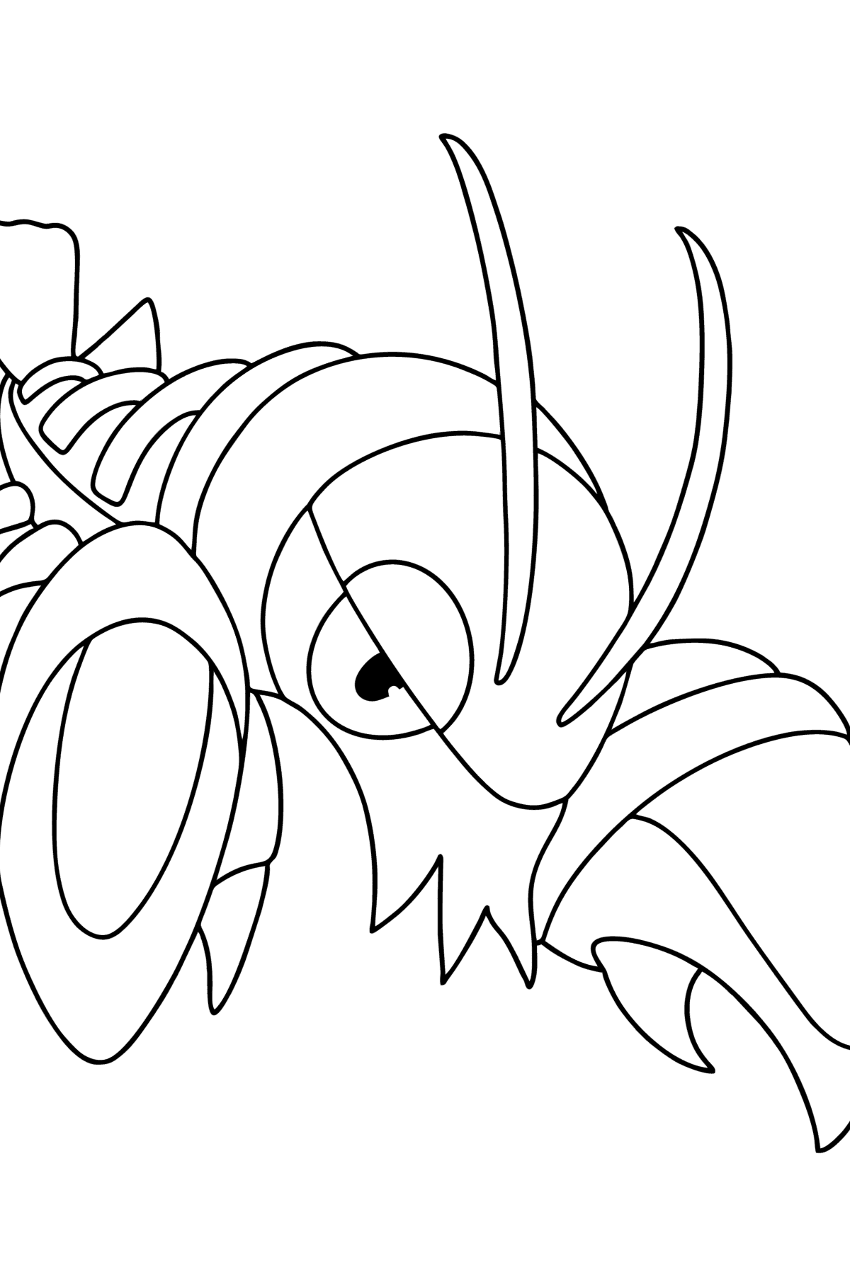 Colouring page Pokémon X and Y Clauncher - Coloring Pages for Kids