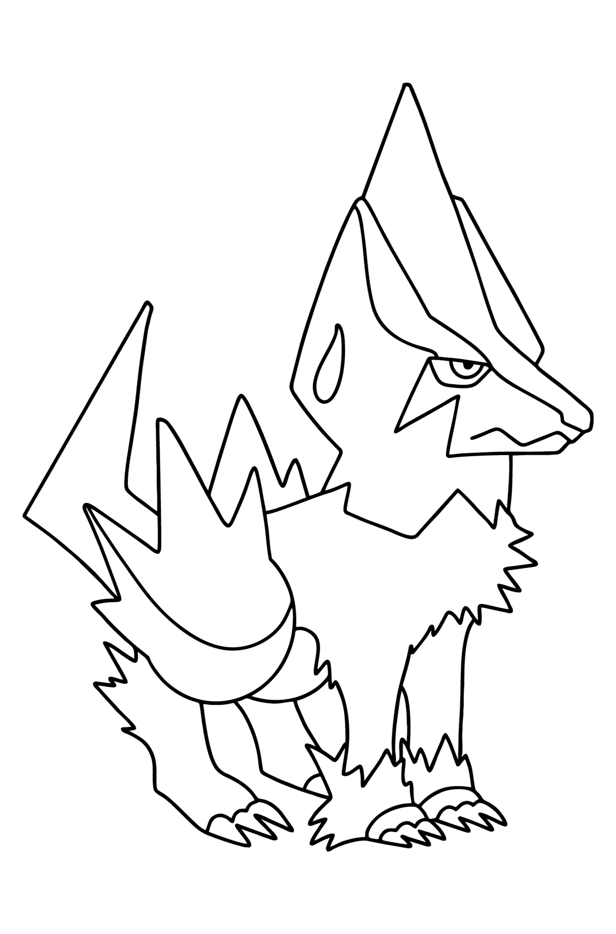 30+ Desenhos Pokémon XY para colorir