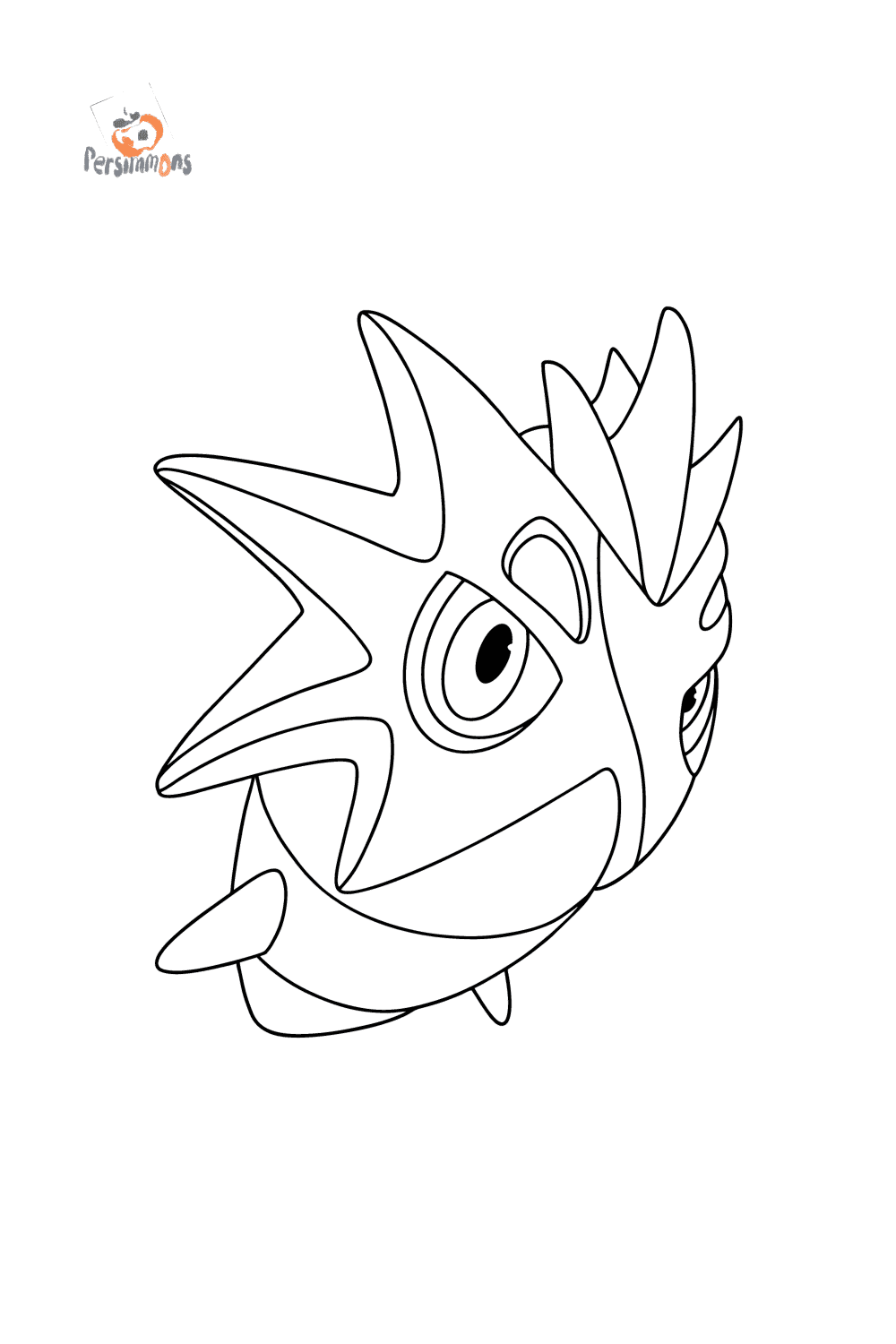 pupitar coloring page online pokemon