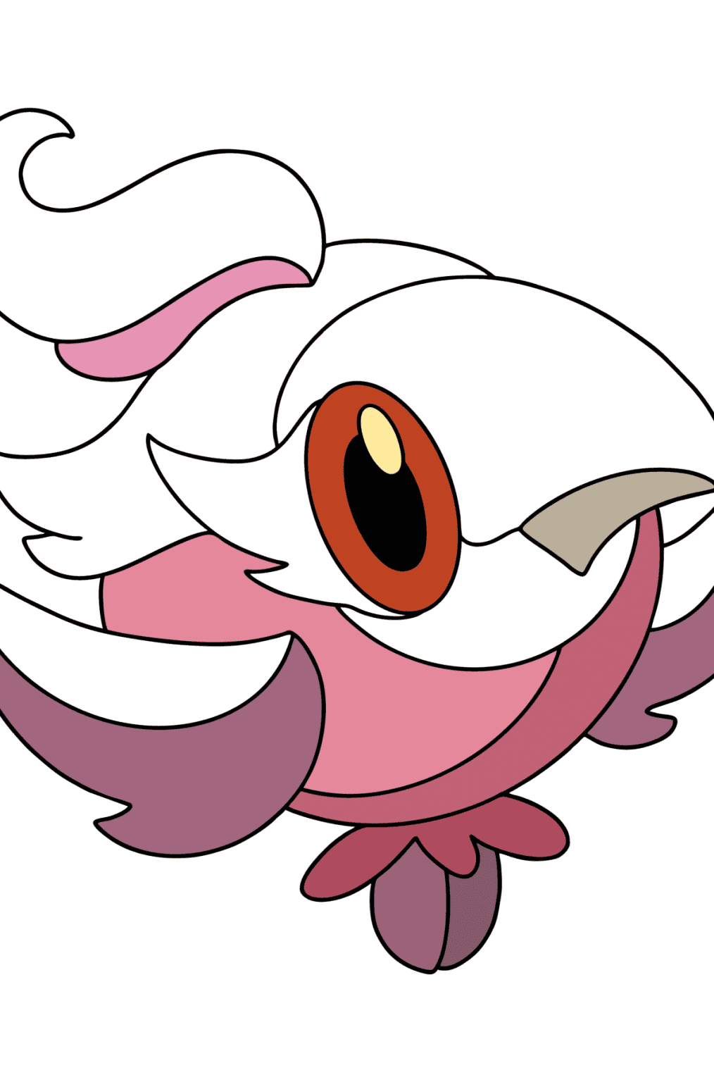 aromatisse coloring pages pokemon