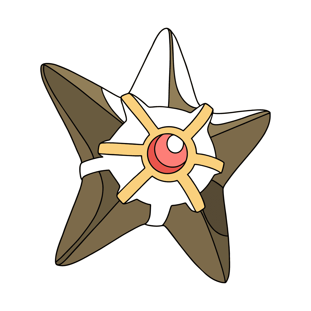 colouring-page-pok-mon-x-and-y-staryu-online-and-print-for-free