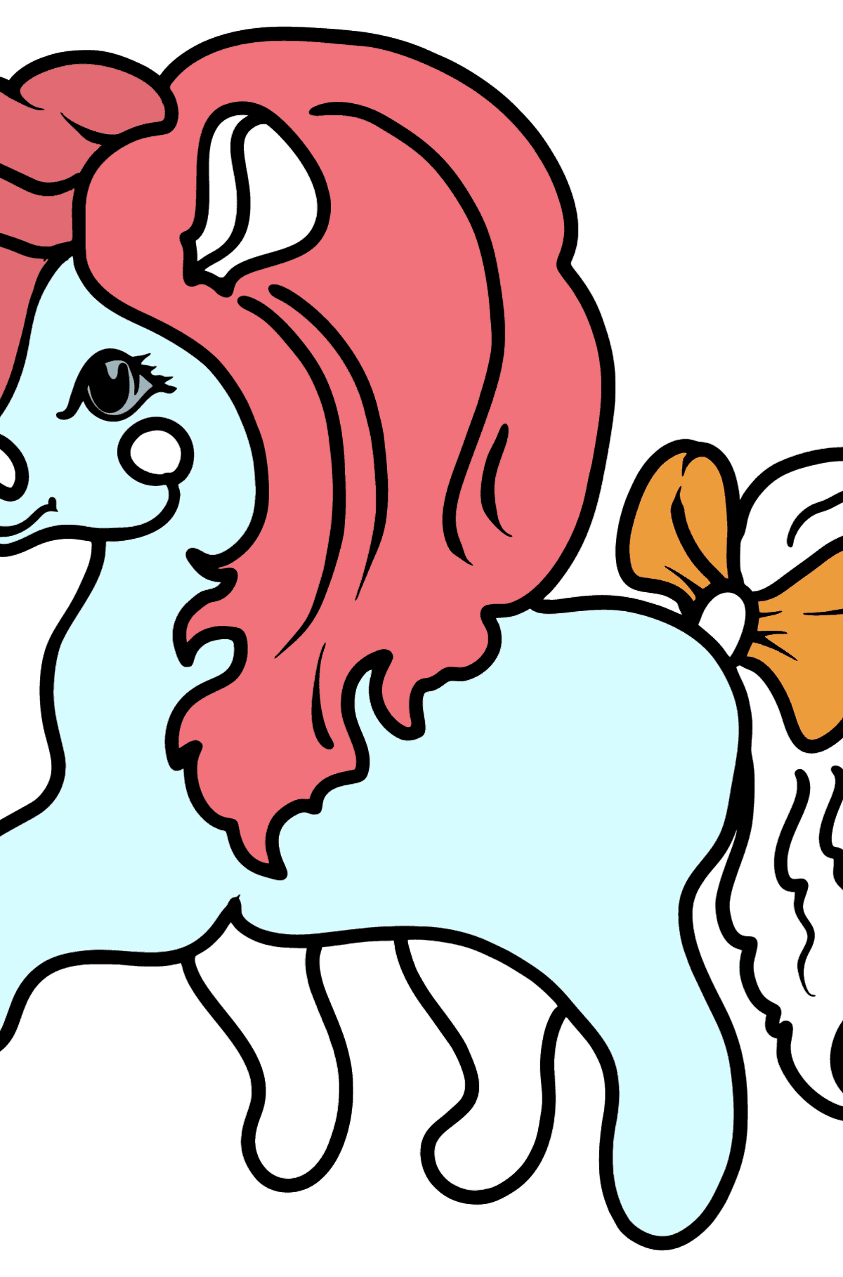 Tinesha Pony coloring page - Coloring Pages for Kids
