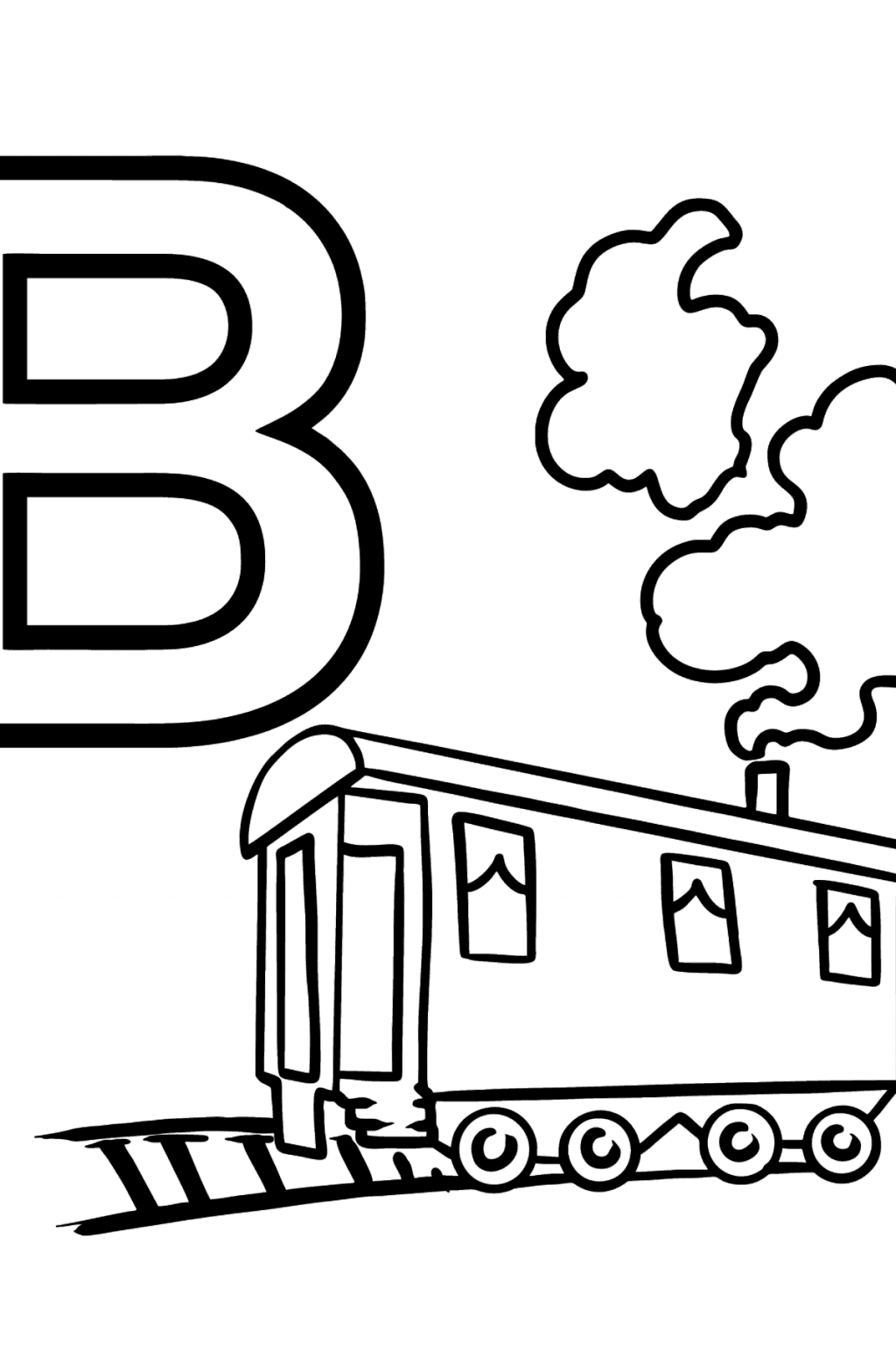 Раскраски по буквам - Раскрашивайте и изучайте алфавит!