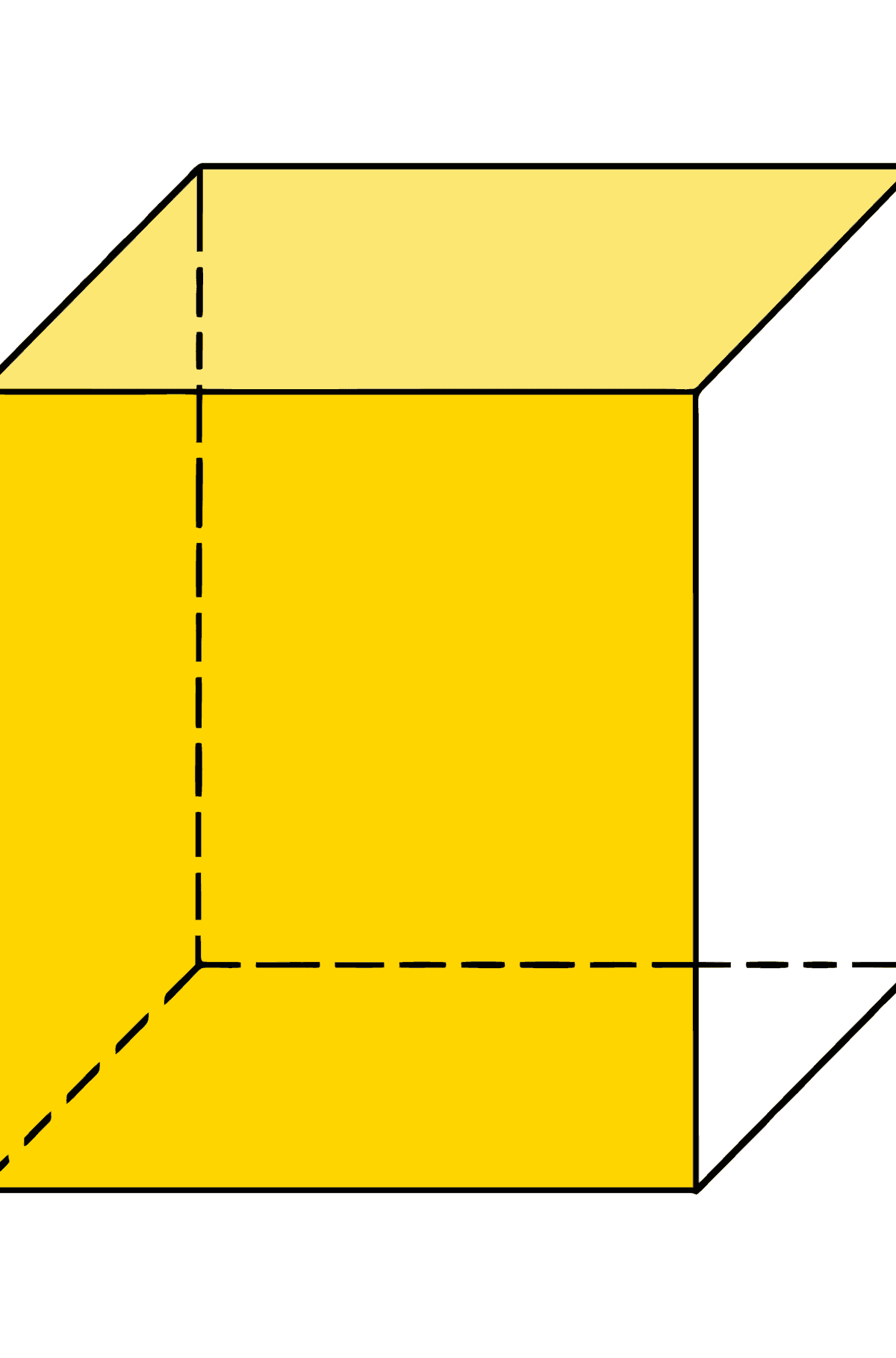 Coloriage de cubes pour les tout-petits - Coloriages pour les Enfants