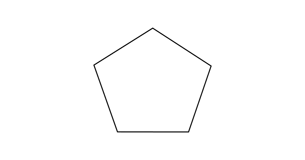 Pentagon coloring page ??? Online or Printable for Free!