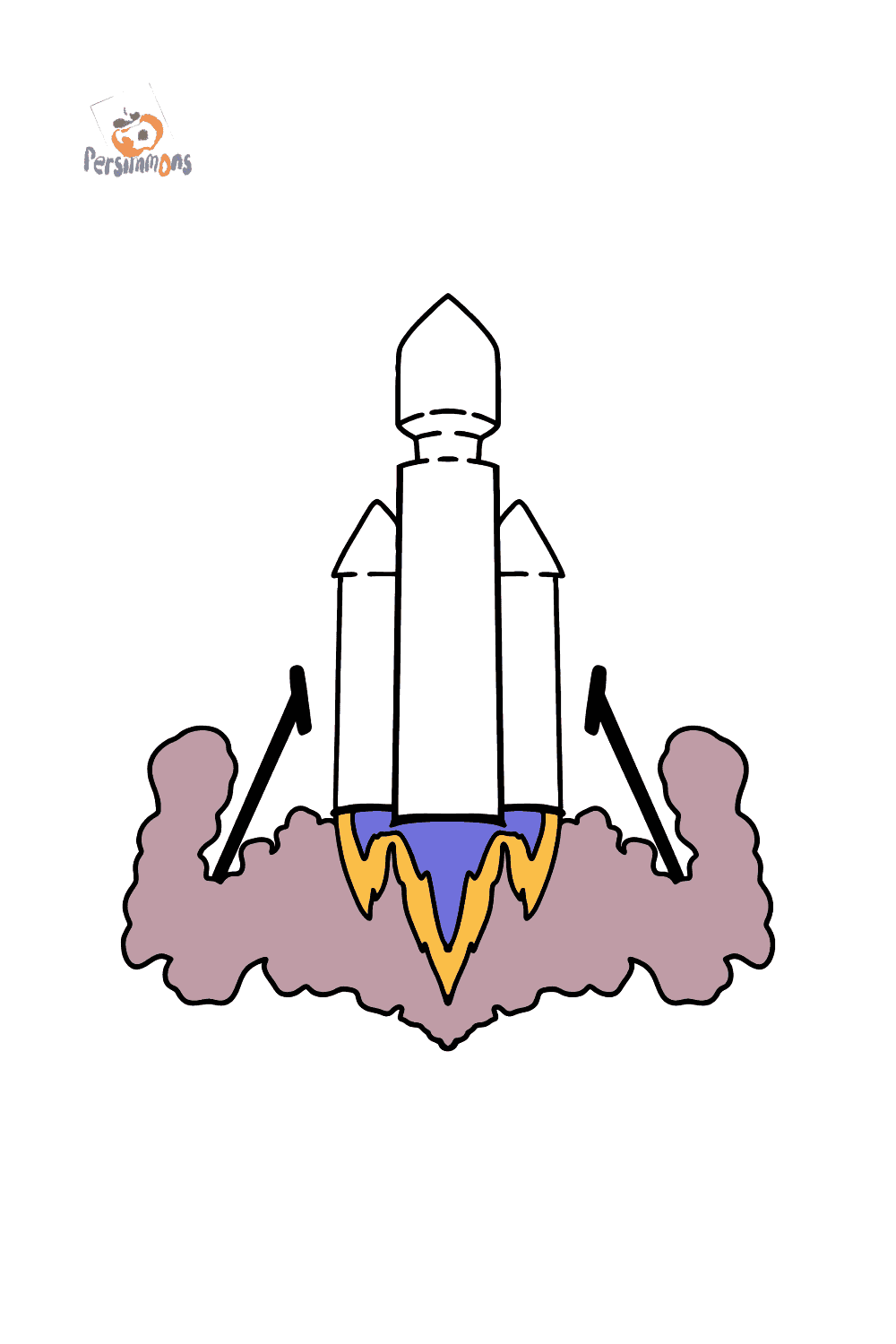 Rocket Launch coloring page ♥ Online or Printable for Free!