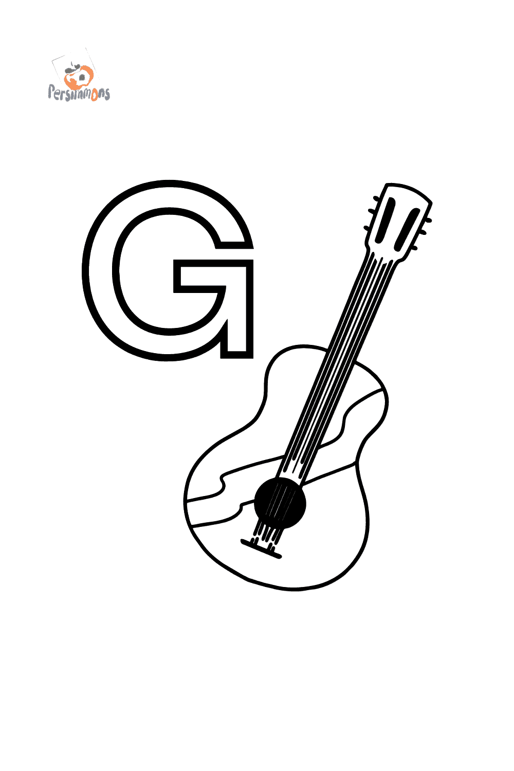 Spanish Letter G coloring pages ♥ Print and Online Free!