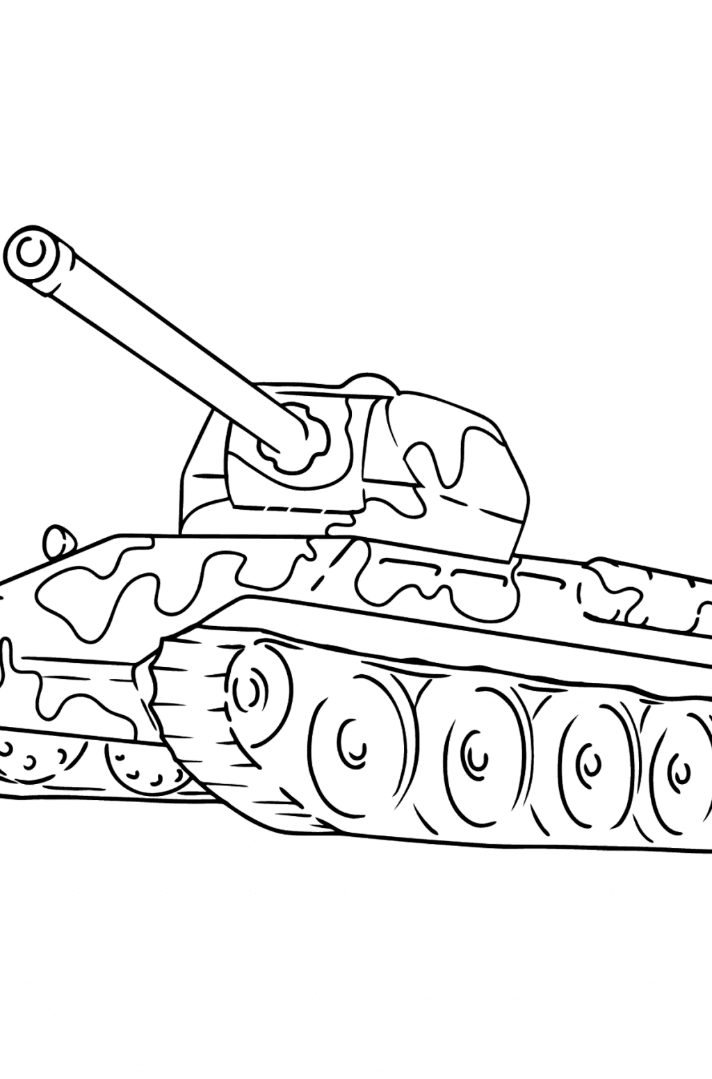 Tanks coloring pages ♥ Online and Print for Free!