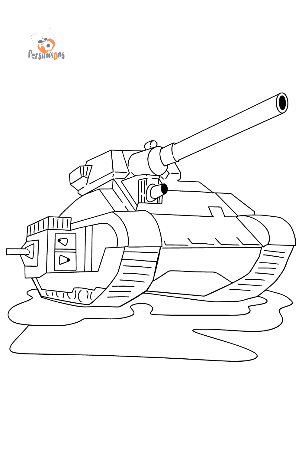 Leviathan Tank coloring page ♥ Print for Free!