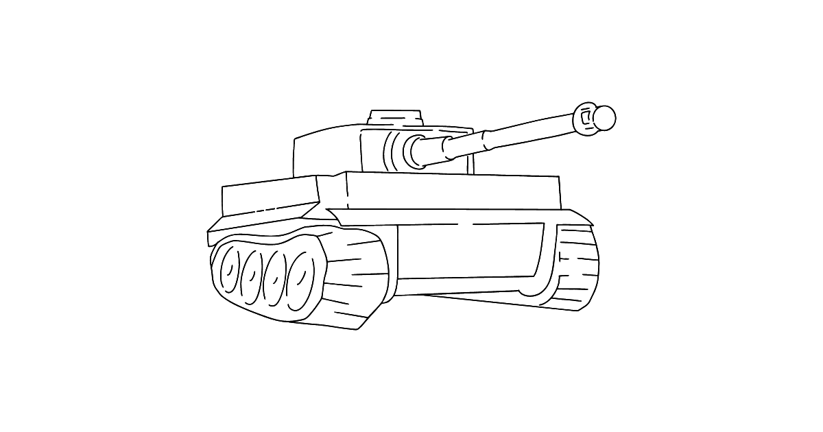 Рисунок танк тигр (47 фото) » Рисунки для срисовки и не только