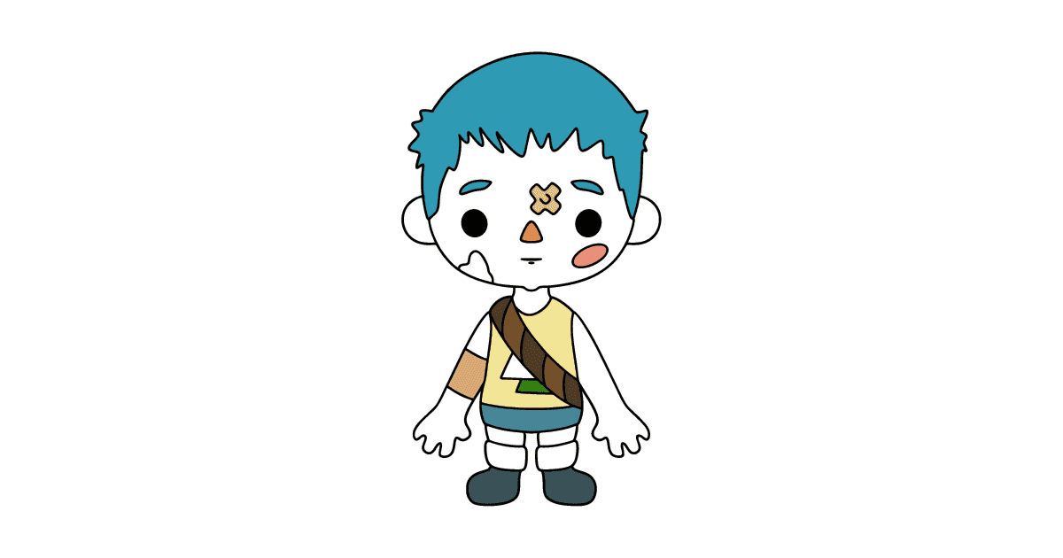 Раскраска Toca Life World Мальчик ♥ Онлайн и Распечатать Бесплатно!