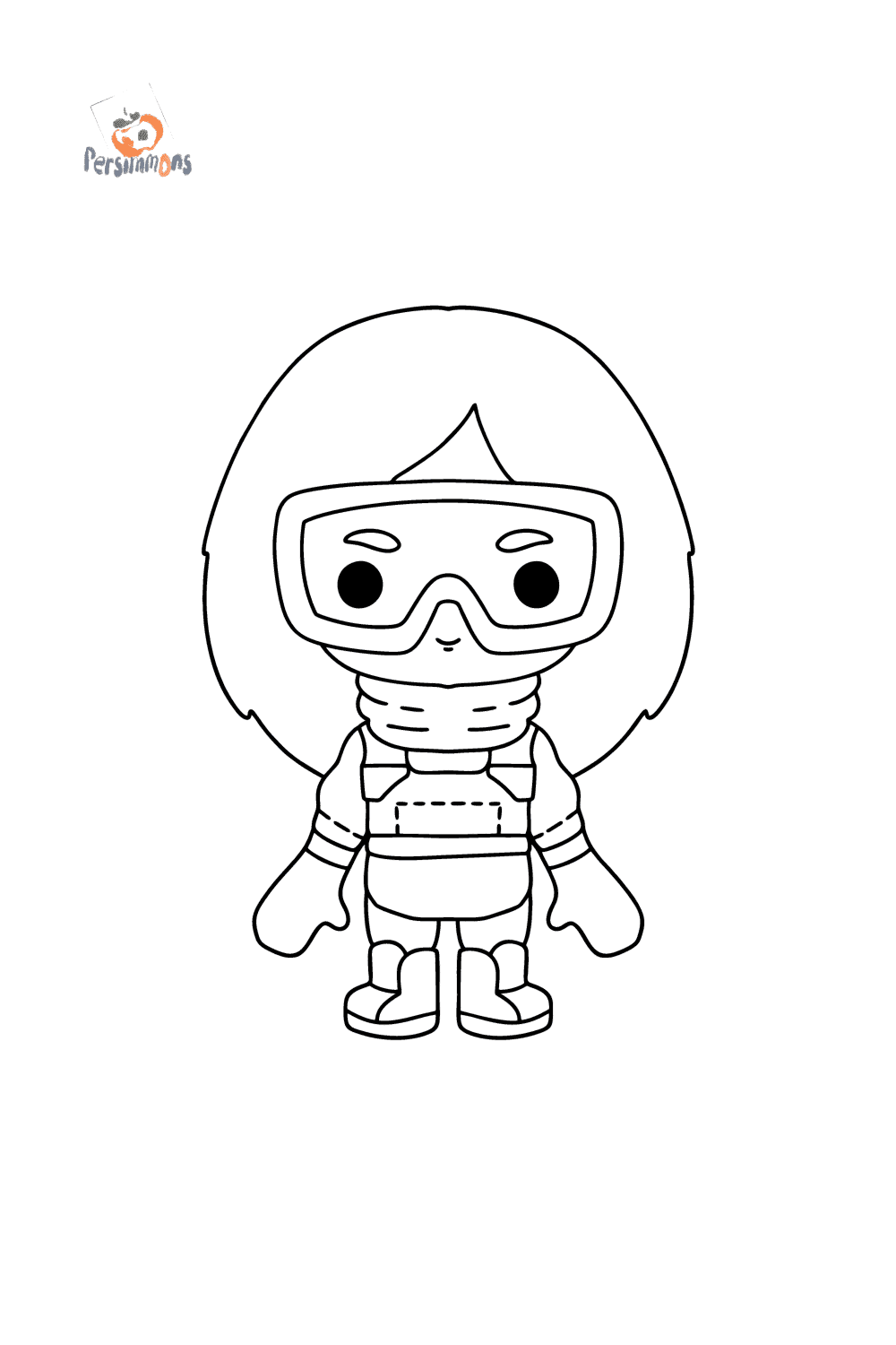 Blank Drawing For Coloring For Kids