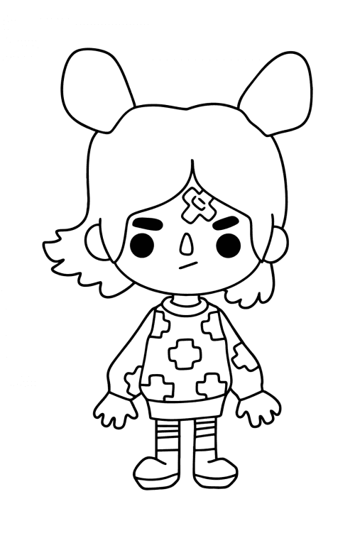 M larbilder toca boca f r barn coloring for kids