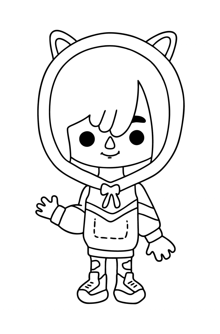 25 disegni da colorare toca boca coloring for kids