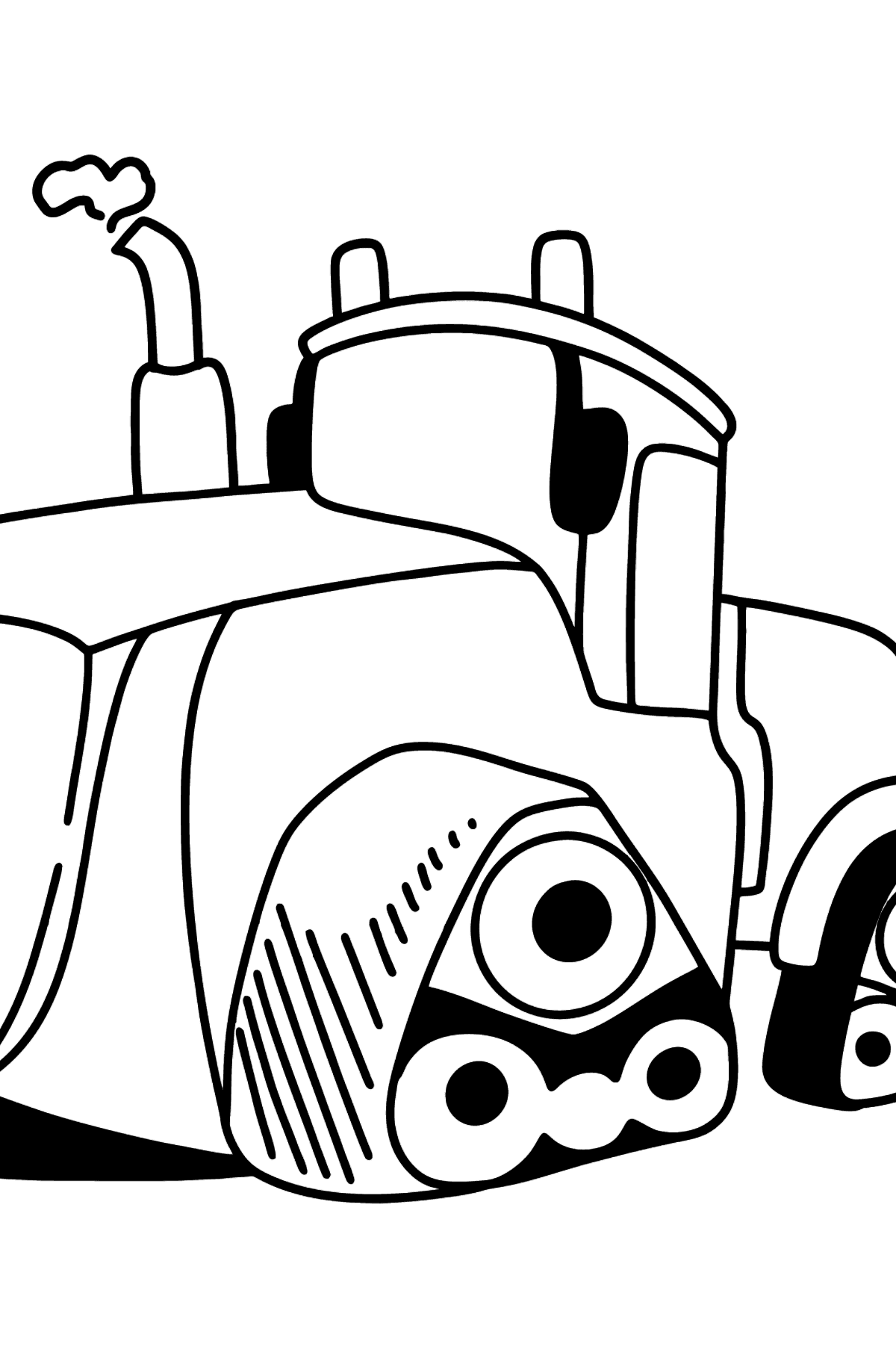 john deere 9620rx crawler tractor coloring page online for free