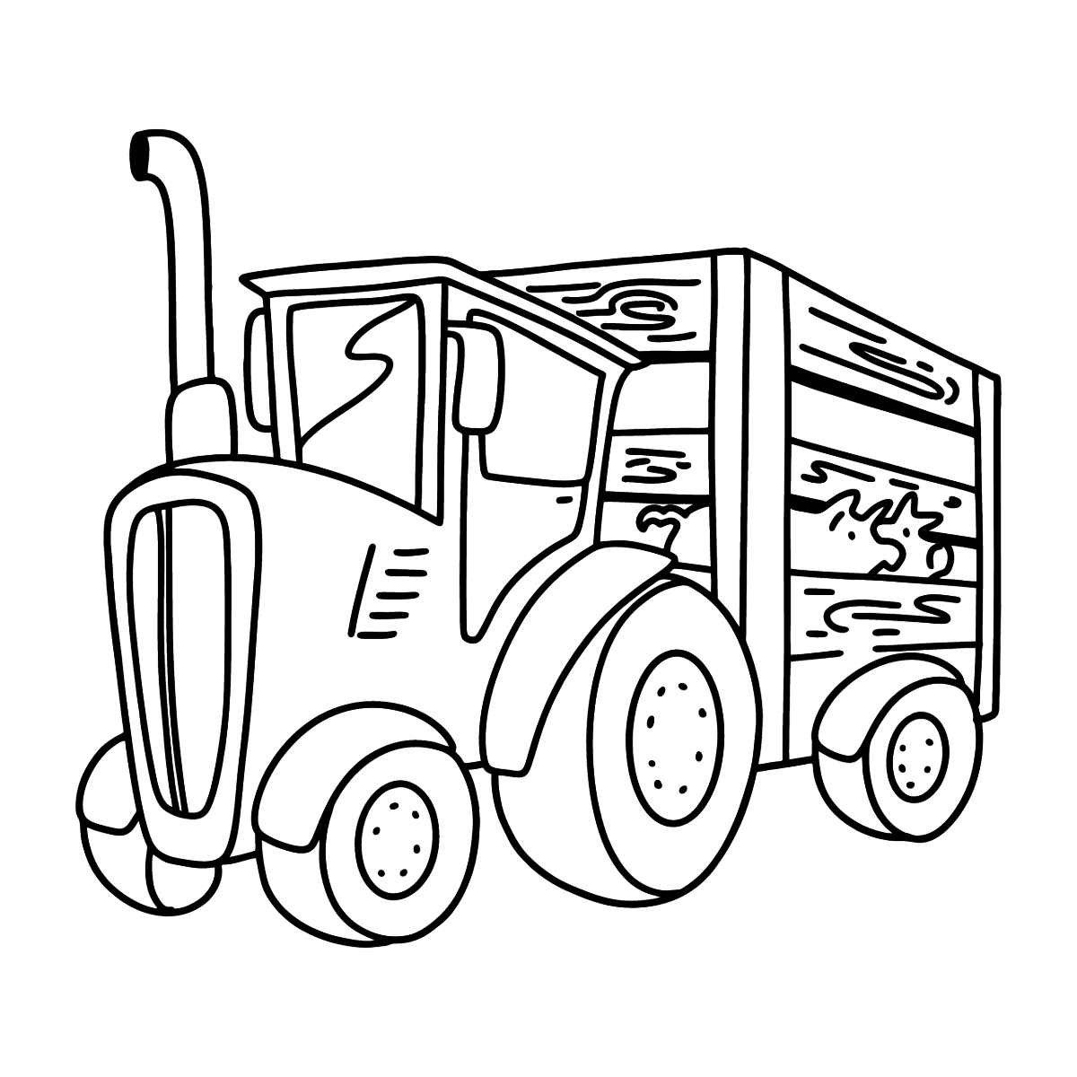 Desenhos de John Deere para colorir - Páginas para impressão grátis