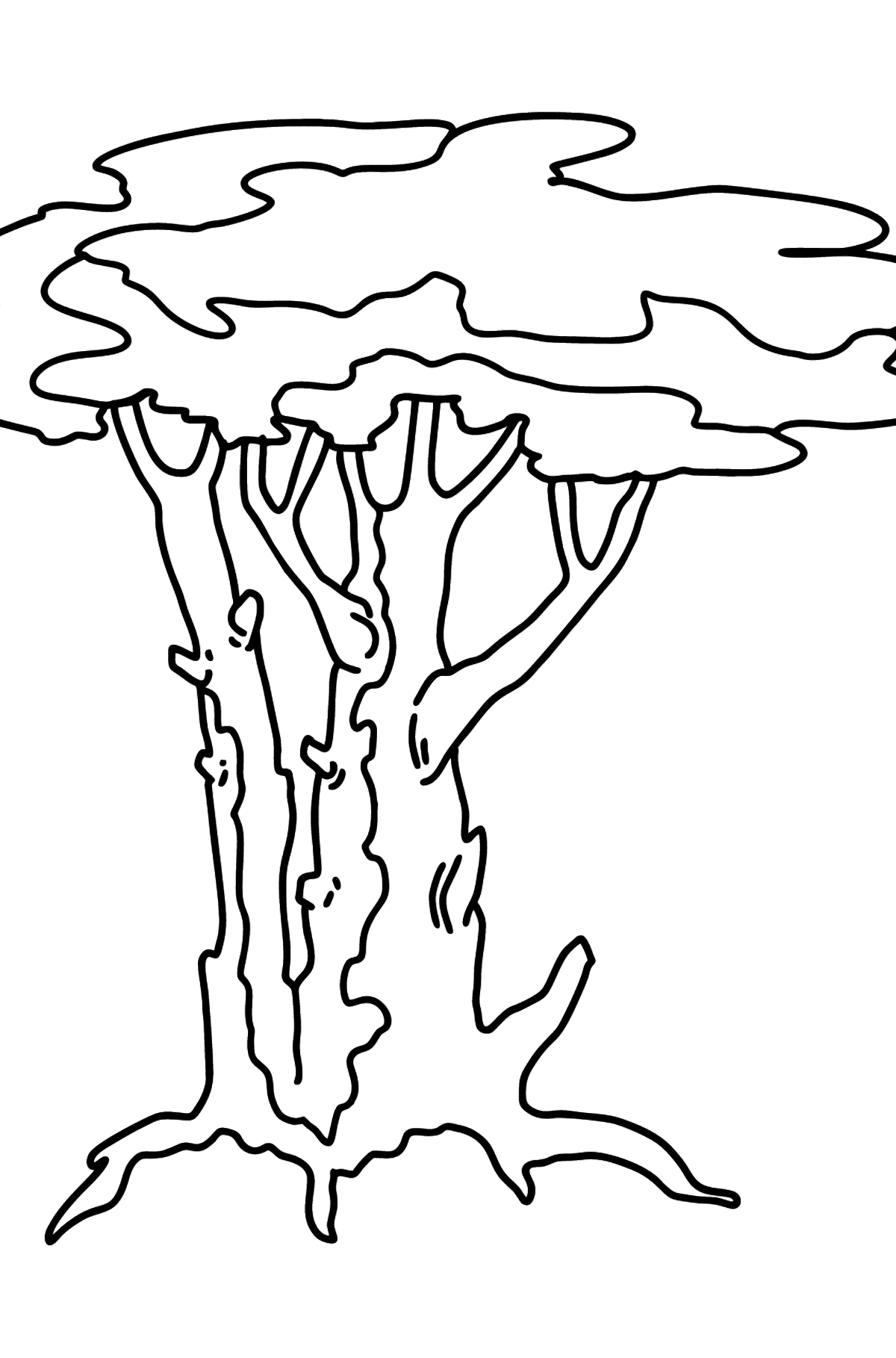Pines coloring page - Coloring Pages for Kids