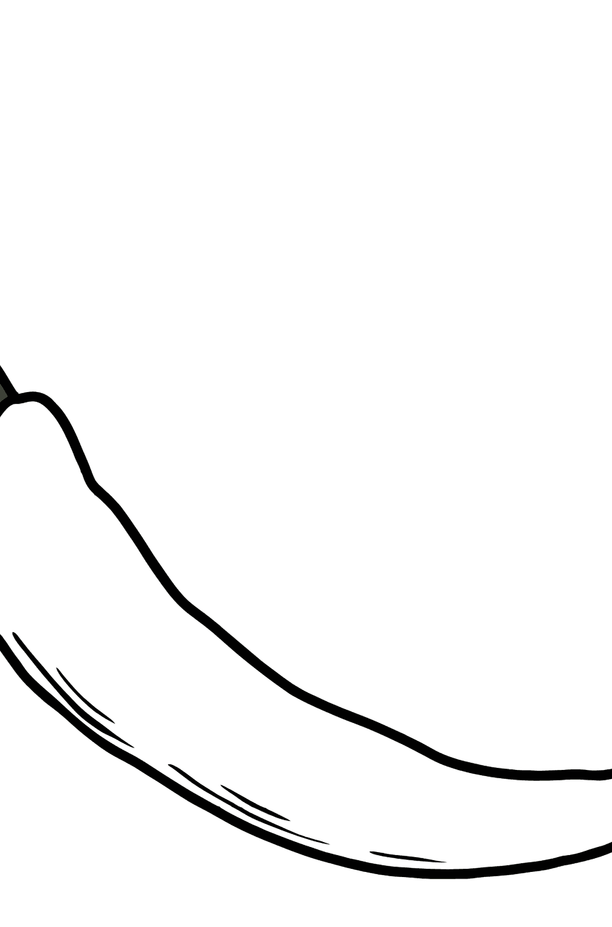 Раскраска Острый перец - Картинки для Детей